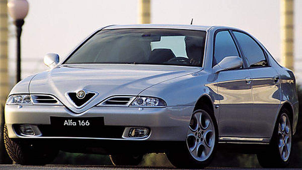 1998 bis 2007: der Alfa Romeo 166 