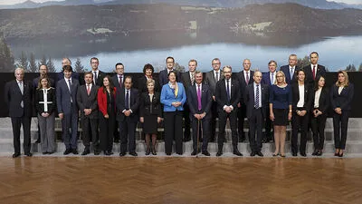 Das Congress Graz, wo zur Stunde die EU-Verkehrsminister tagen.