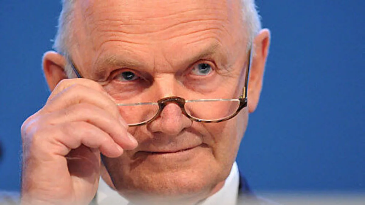 Aufsichtsratschef Ferdinand Piech unter Beobachtung