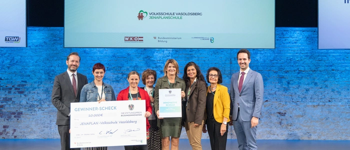 Die Volksschule Vasoldsberg hat den 2. Platz belegt