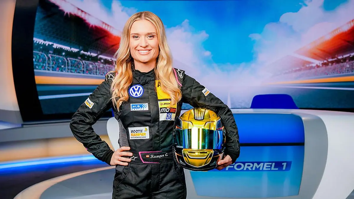 Corinna Kamper ist auch dieses Saison wieder im ORF-Motorhome zu sehen