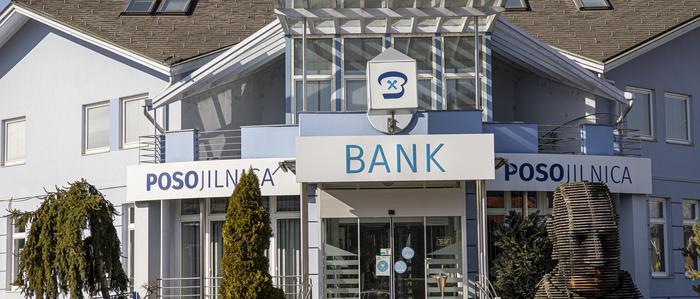 Die Filiale der Posojilnica Bank in Bleiburg