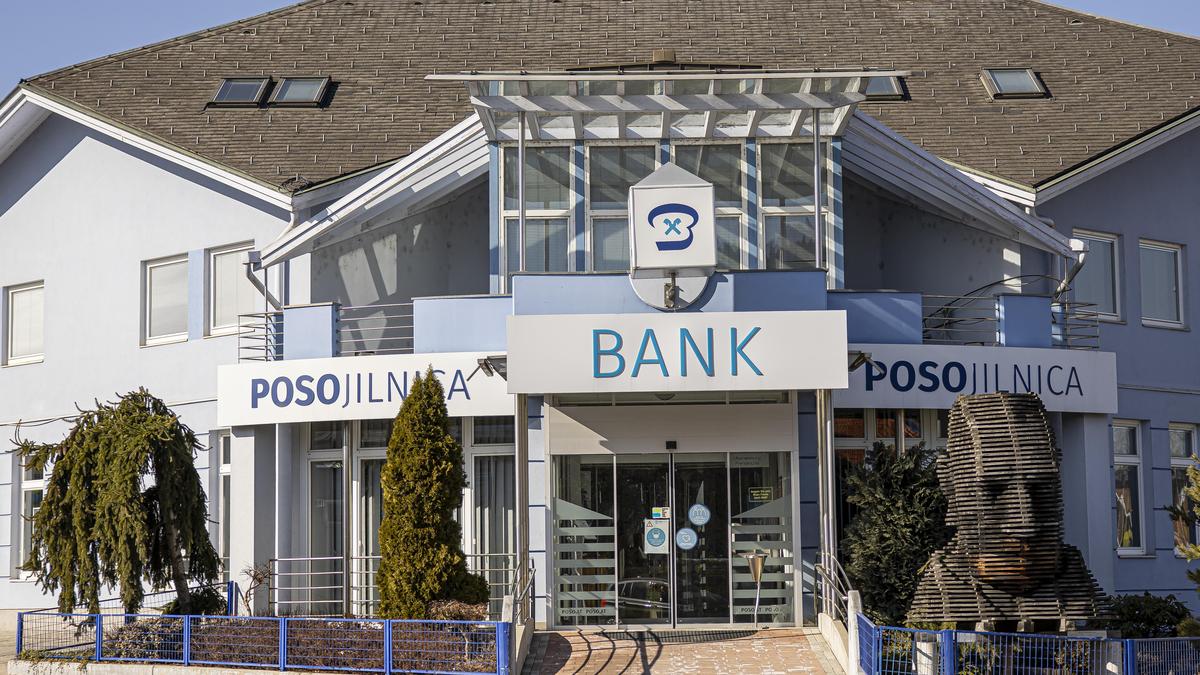 Die Filiale der Posojilnica Bank in Bleiburg