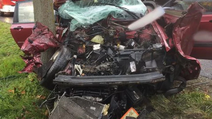 Ein schwerer Verkehrsunfall ereignete sich am Donnerstag auf der B 67 in Obervogau.