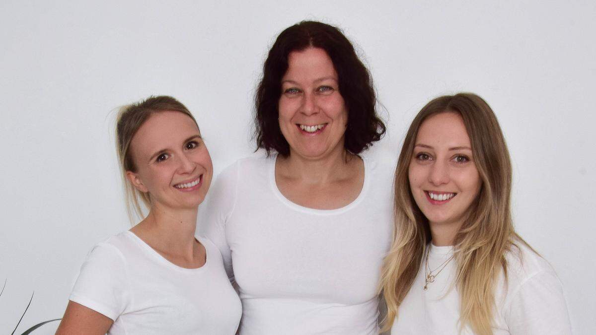 Chiara Pick, Jacqueline Gaggl und Christine Strießnig haben eine Gemeinschaftspraxis in Feldkirchen gegründet