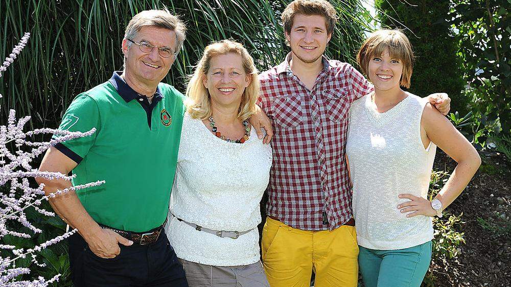 Bernhard Wallner (links) und seine Familie wollen ein Kind aufnehmen 
