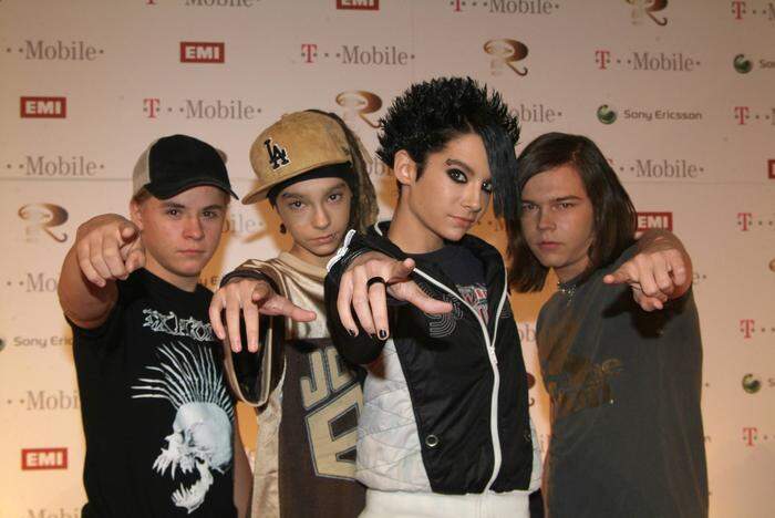 Tokio Hotel im Jahr 2005
