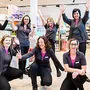 Die Mitarbeiterinnen freuen sich schon die Kundinnen und Kunden in der neuen Filiale begrüßen zu dürfen