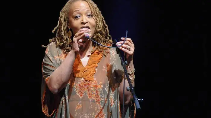 Cassandra Wilson, Sängerin und Grammy Award Gewinnerin , im Rahmen des 14. Salzburger Jazzherbstes 2009, im grossen Festspielhaus, in Salzburg.