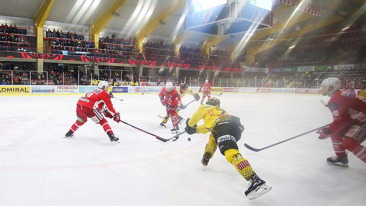 Ein Duell gegen die Vienna Capitals ist erst im Finale möglich