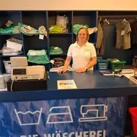 Silvia Malli Ferreira ist seit 2024 gewerbliche Geschäftsführerin der LebensGroß-Wäscherei am Deutschlandsberger Hauptplatz