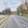 Leere Straßen im Frühjahr