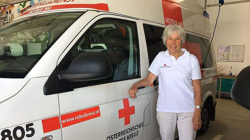 Ehrengard Kraze liegt die Arbeit für das Rote Kreuz sehr am Herzen