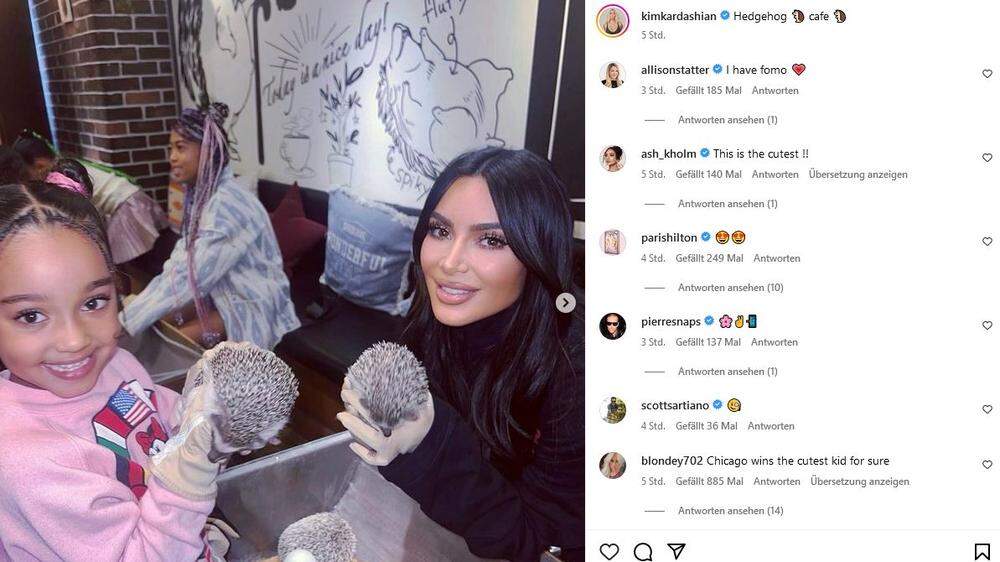 Kim Kardashian und ihre Kinder urlauben derzeit in Japan