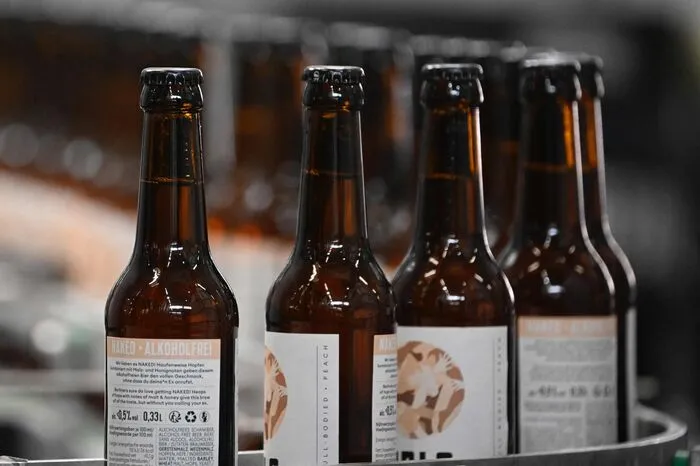 Für alle, denen ein Liter Bier zu viel ist: Es gibt auch kleinere Flaschen.