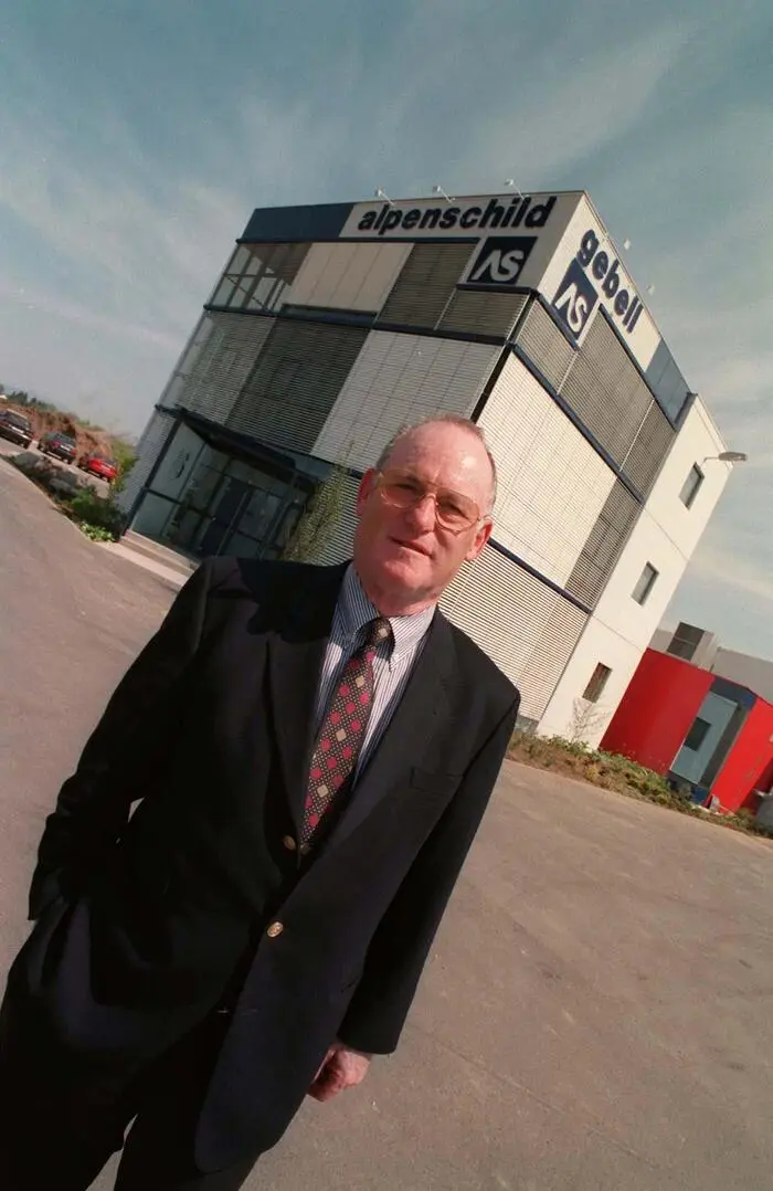 Peterheinz Gebell führte die Alpenländische Schilderfabrik von 1965 bis 1999