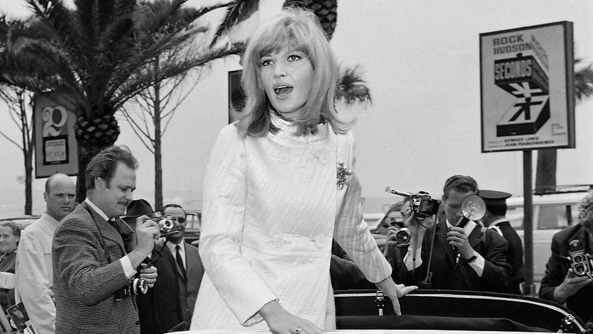 Monica Vitti beim Festival von Cannes 1966