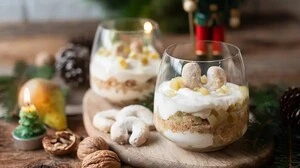 Vanillekipferl Schichtdessert mit Birnen - cremiger Genuss aus saisonalen Aromen