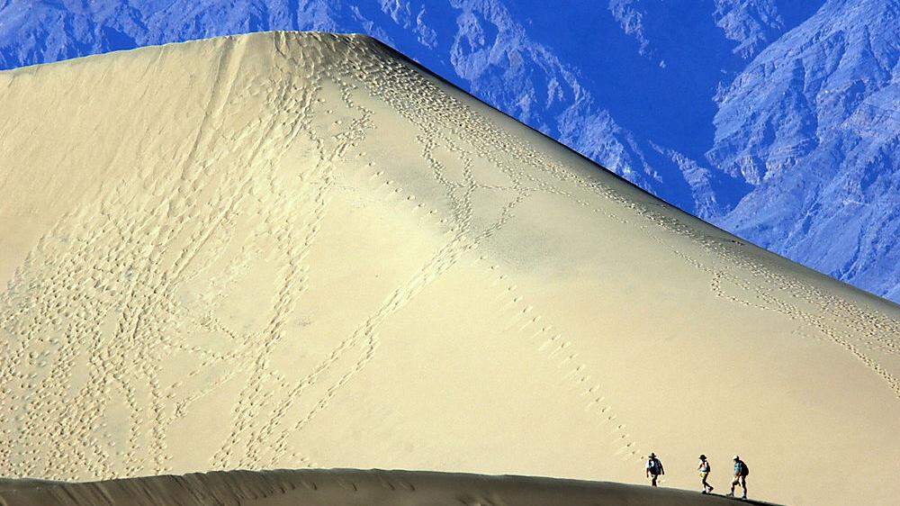 Definifitv nicht (mehr) zu empfehlen: Spaziergänge im Death Valley