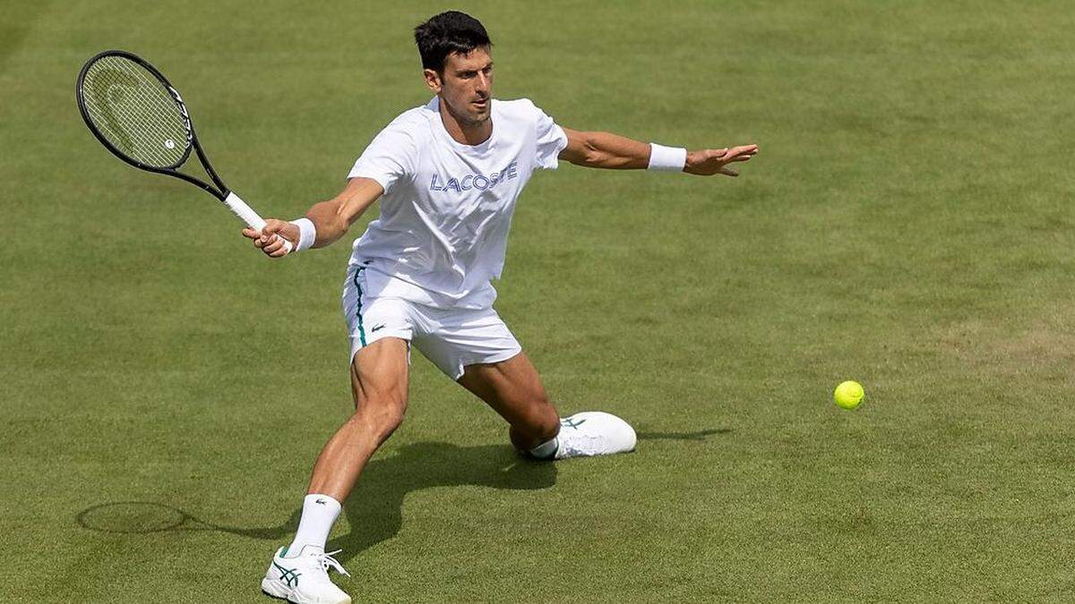 Novak Djokovic startet als Titelverteidiger