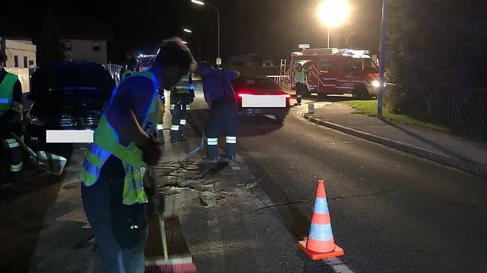 Die Freiwillige Feuerwehr Viktring-Stein/Neudorf stand mit der Berufsfeuerwehr im Einsatz