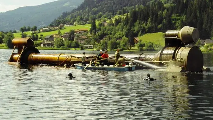 2011 wurde das Gerät zuletzt an die Oberfläche geholt, um wichtige Servicierungen durchzuführen.