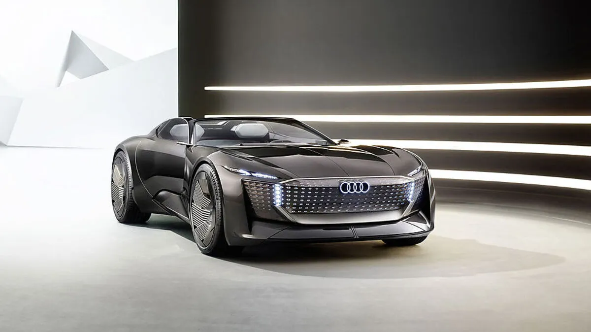 Audis Showcar Skysphere, eine elektrisches Cabriolet