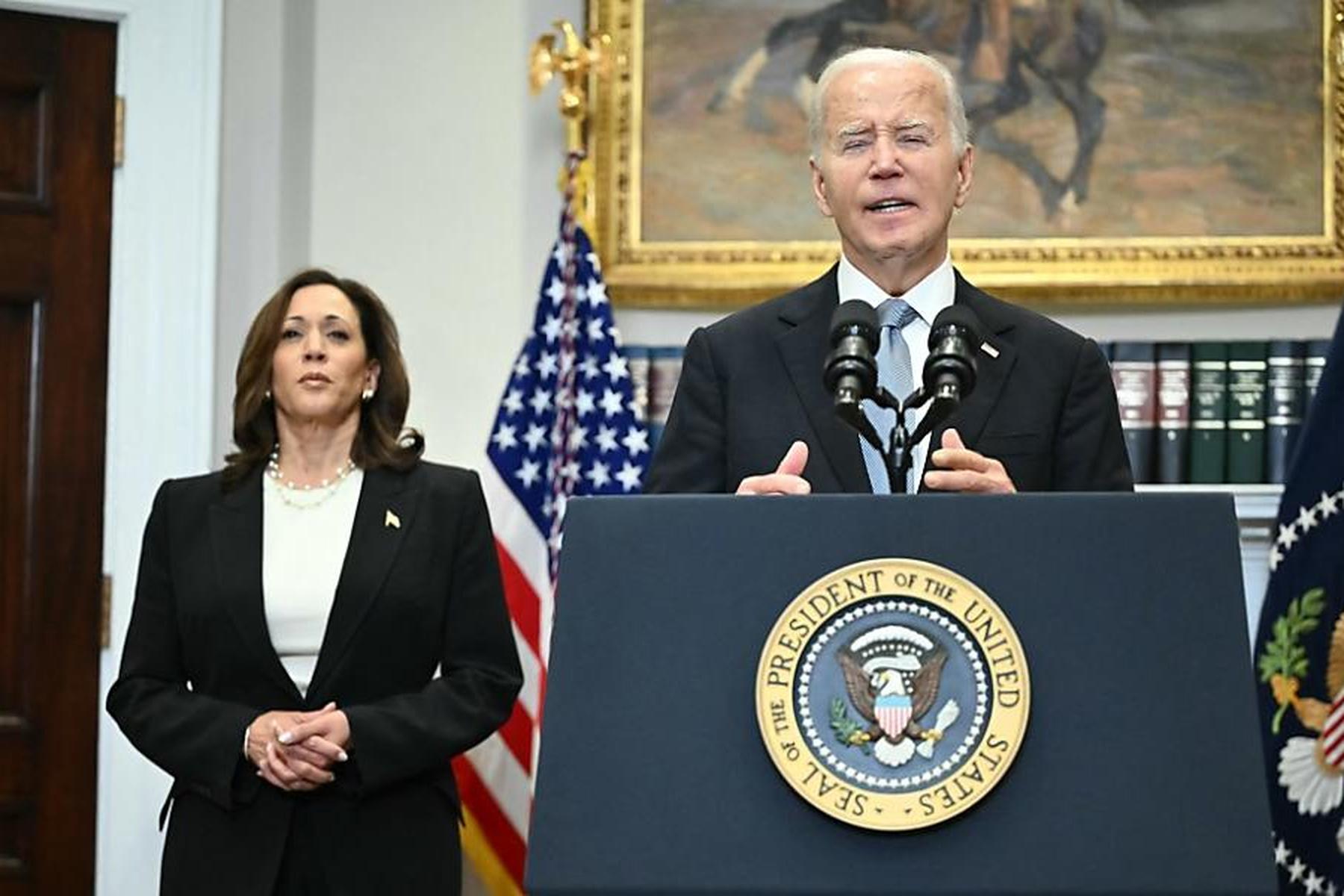 Aufgabe im Wahlkampf: Im Wortlaut: So begründet Joe Biden seinen Rückzug