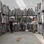 Anselm Kiefer und Wim Wenders im Atelier in Südfrankreich