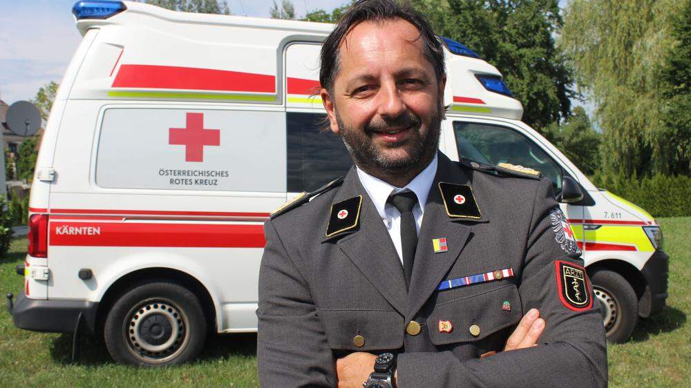 Martin Pirz aus Eberndorf ist der neue Präsident des Roten Kreuzes Kärnten