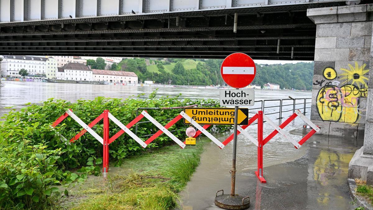 Hochwasser in Linz