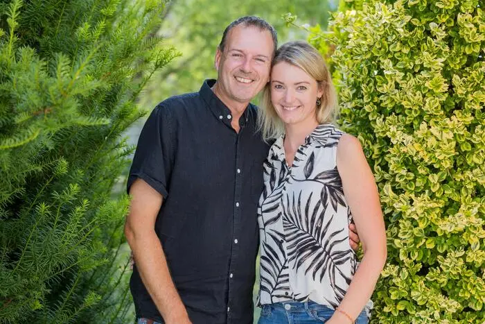 Thomas Schmid mit seiner Frau Marion