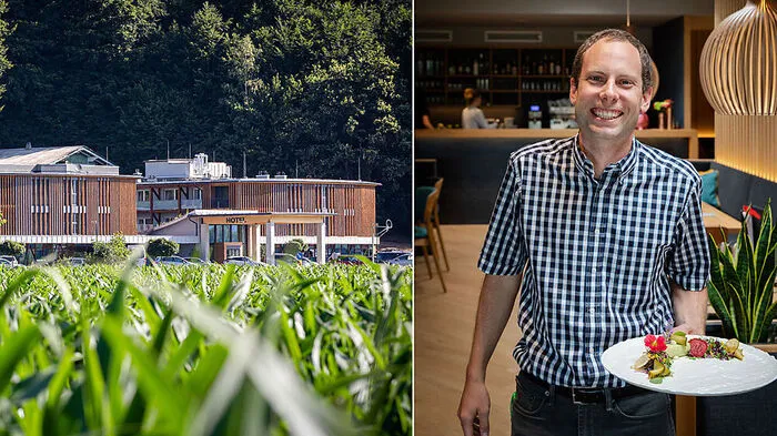 Chef Andreas Buchacher im frisch renovierten Restaurant