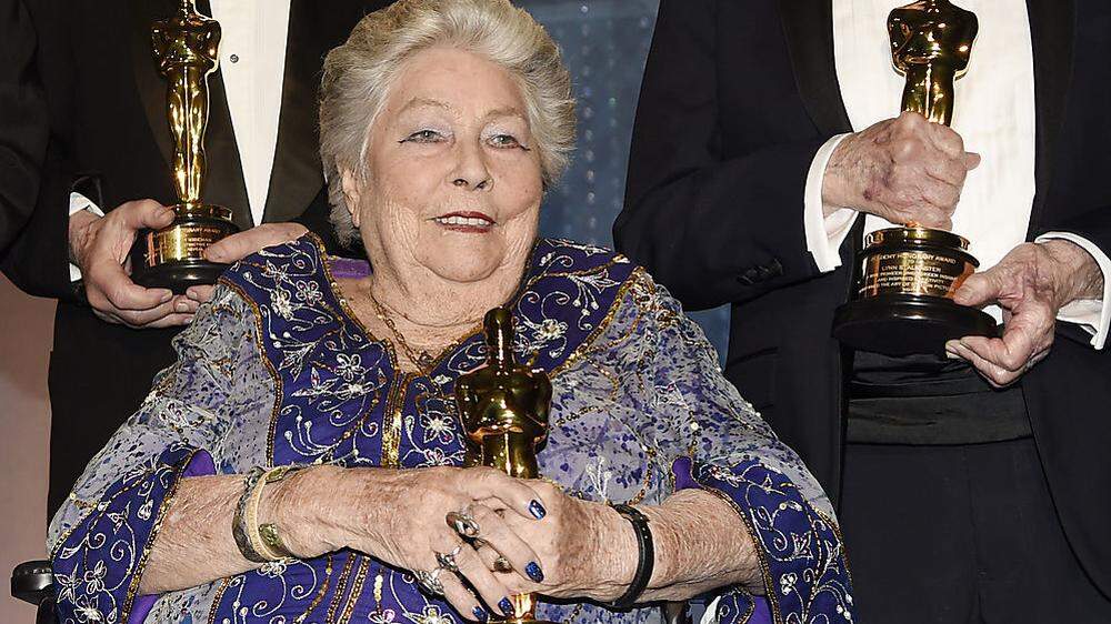  Anne V. Coates - 2016 erhielt sie einen Ehren-Oscar für ihr Lebenswerk
