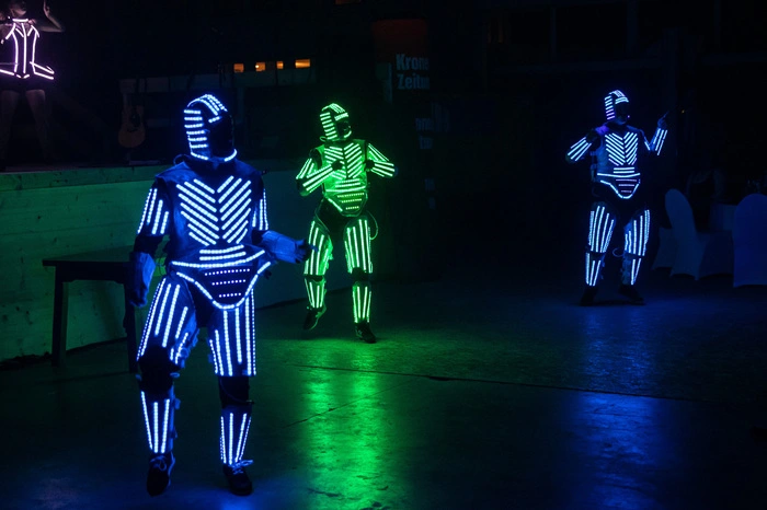 Die Dance Industry begeisterte die Konzertbesucher im Vorfeld.