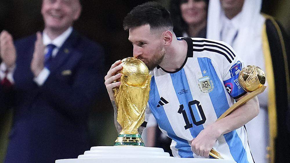 Lionel Messi überragte bei der WM in Katar.