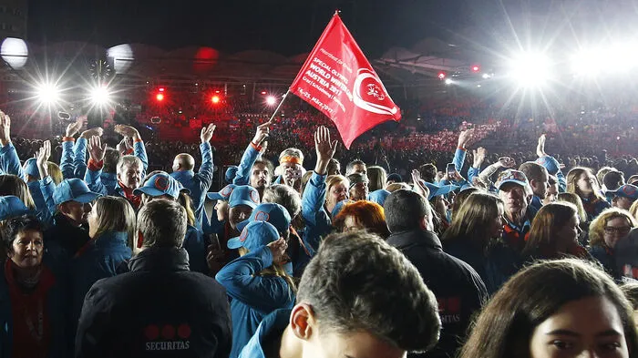 15.000 Menschen feierten in der Merkur Arena in Graz-Liebenau einen fulminanten Abschluss von fulminanten Spielen.