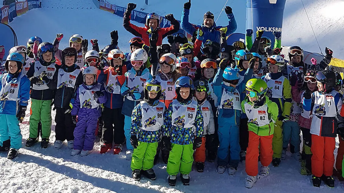 Spaß und Freude am Skispringen standen beim GOLDI Cup in der Eisenerzer Ramsau im Vordergrund