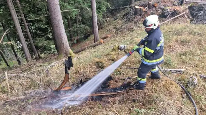 Die Feuerwehr konnte den Brand rasch unter Kontrolle bringen