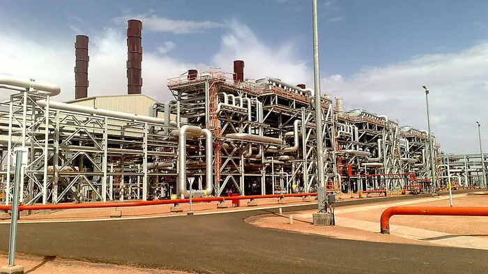 Gasanlage in Algier