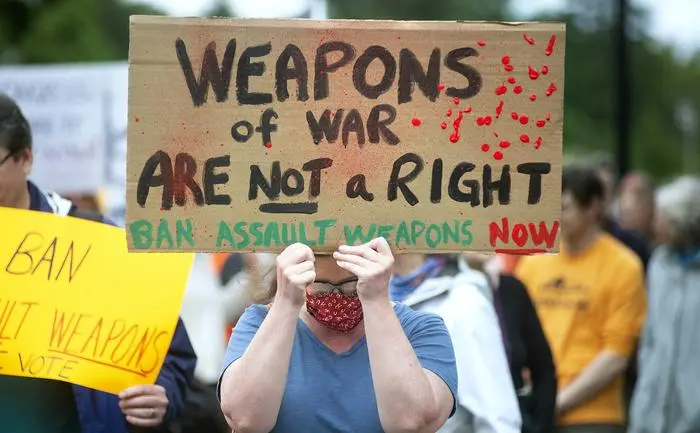 Tausende Menschen nahmen an dem "Marsch für unsere Leben" teil