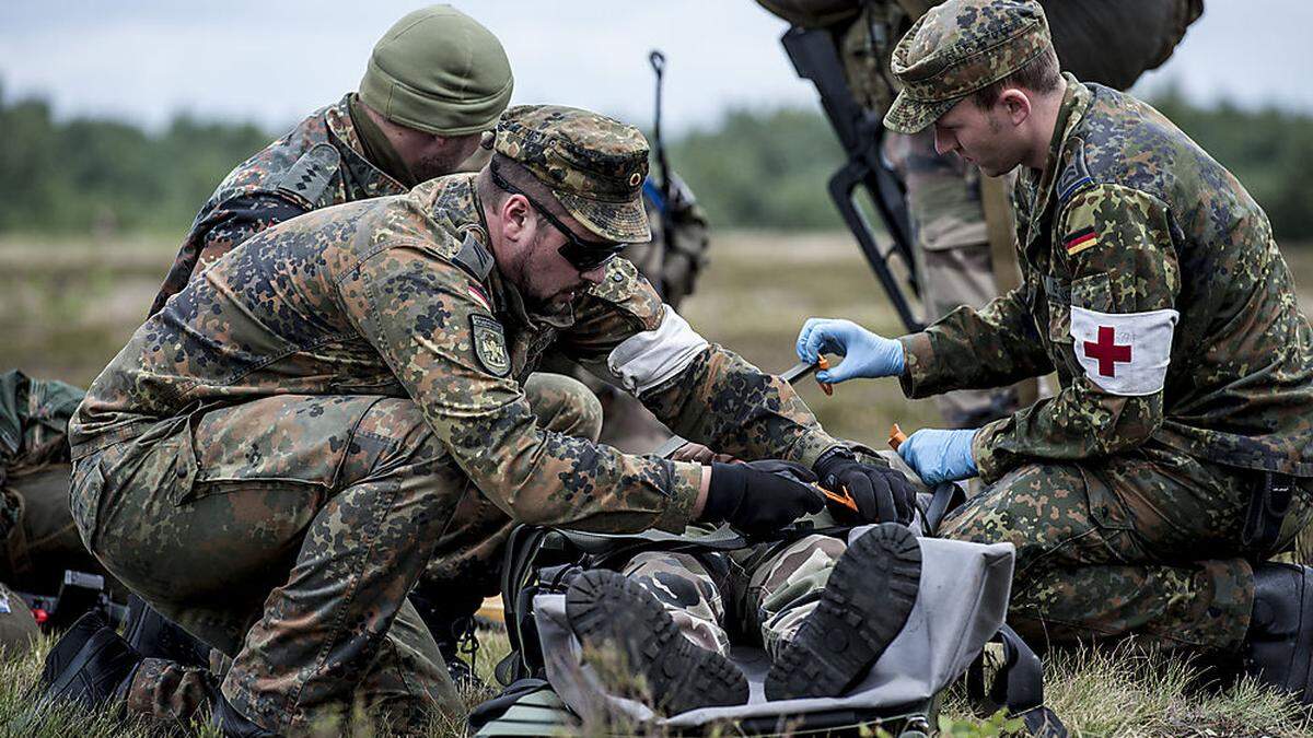 Nato-Übung in Sachsen