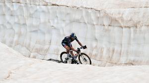 Der Col du Galibier liegt bereits hinter Marco Haller und der Tour de France 2024