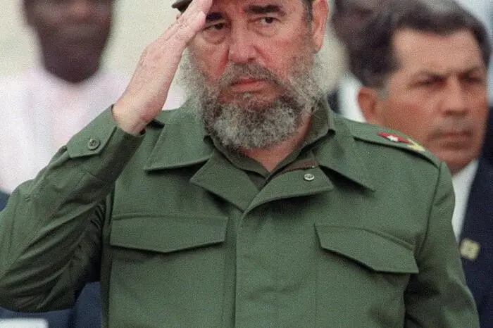 2. April 1989: Castro begrüßt Michail Gorbatschow
