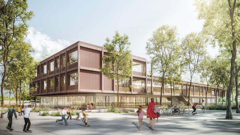 Die nächste Volksschule, die in Graz ihre Tore öffnet wird: die VS Reininghaus