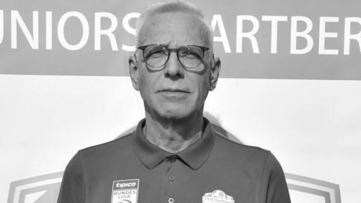 Juniors-Hartberg-Obmann Herbert Schweiger