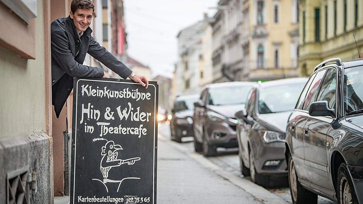 Clemens Maria Schreiner spielt nächste Woche.