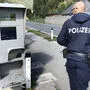 Der beschädigte Radarkasten