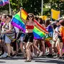 Bei der Regenbogenparade 2019 herrschte dichtes Gedränge. Heuer wird es wohl etwas lockerer zugehen.