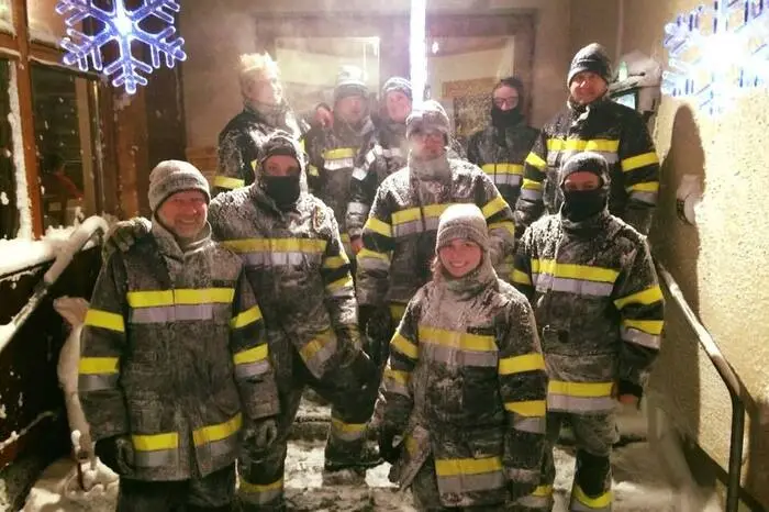 In den letzten 24 Stunden standen die Feuerwehren Gimplach, Kammern, Seiz, Mautern, Kalwang, Wald am Schoberpass, Trofaiach, Leoben-Stadt, Leoben Göss, Vordernberg (im Bild), Hafning und Proleb bei technischen Einsätzen unter widrigsten Wetterbedingungen im Einsatz.